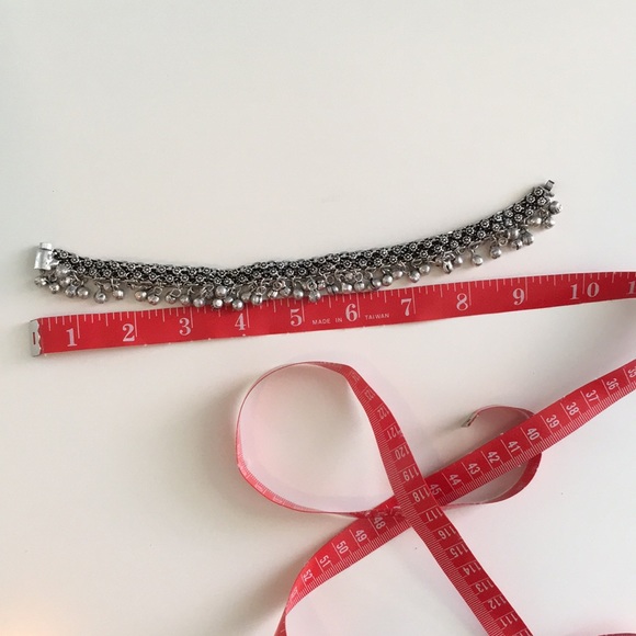 Indian Silver Ghungroo Anklets Boho Foot Jewelry - Picture 6 of 6